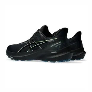 Asics GT-2000 12 GTX [1011B687-001] 男 慢跑鞋 運動 路跑 防水 支撐 緩震 黑綠