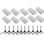 For ILIFE V3 V5 V5s V3s V5s Pro V50 X5 Vacuum Cleaner Side Brush+HEPA Filter Kit