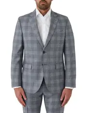 [Dom Bagnato] Stefano Tailored Fit Jacket In Light Blue