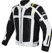 Büse Livorno, textile jacket , color: Black/Light Grey , size: L