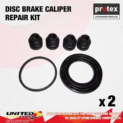 2x Rear Protex Disc Caliper Repair Kit for Subaru BRZ ZC6 Forester TS SJ SJD SJG (for: Subaru)
