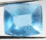 25.3 cts FLAWLESS SWISS BLUE TOPAZ FACET ROUGH, PREFORM