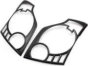 Front Headlamp Decoration Cover Car Styling Accessories Compatible For Mitsubishi 2007-202 Pajero V93 V97 V87 Matte Black Auto Parts
