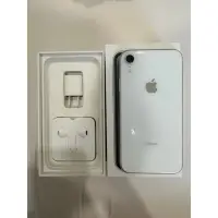 在飛比找蝦皮購物優惠-二手iPhone XR 白色 128G