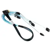 Supermicro Slimline x8 Straight to 8x SATA Cable - 70cm [CBL-SAST-1270-100]