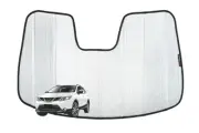 Snap Shades for Nissan Qashqai Front Windscreen Sun Shades (J11; 2013-2022)