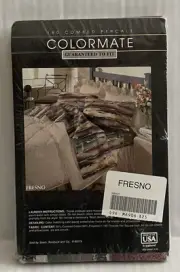 Colormate Queen Size Pillowcases Sold by Sears Fresno 180 Combed Percale 20X34