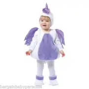 TOTALLY GHOUL PLUSH UNICORN COSTUME INFANTS 1- 2 YEARS NWT