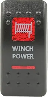 Switch Boss Winch Power Rocker Switch Cover Only - Red