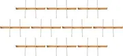 Set of 10 [A] 3 inch Long Length Shokado A6 Partition Rubber Wood (bar dividers only) [35.3 x 23.5 x 4, Inner Dimensions 4.5 x 4.5 x 4.5 inches (11.4 x 11.4 cm) | Shokado Bento