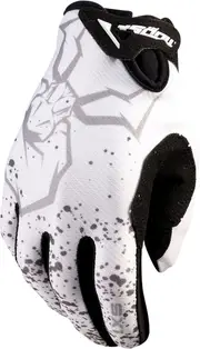 Moose Offroad SX1, gloves kids , color: White/Light Grey , size: M