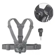 360° Rotation Chest Strap Holder For DJI Pocket 3/Insta360 One R/X/GO 3