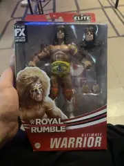 WWE Elite Hasbro Royal Rumble Ultimate Warrior SEALED Action Figure (K8)