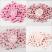 400PCS Pink Wax Sealing Beads for Wax Seal Stamp (Pink)