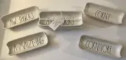 RAE DUNN Set of 8 Corn Holder Dishes