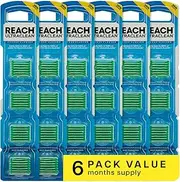 Listerine Ultraclean Access Flosser Refill Heads Floss Bundle | Proper & Durable Oral Care & Hygiene | Effective Plaque Removal, Teeth & Gum Protection, PFAS FREE | Mint Flavor, 28 ct, 6 Pack
