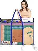 Bulletin Board Poster, Extra-Large Storage Chart Bag 30" x 24", Bulletin Board Sheet Organization 30" X 24" Transparent