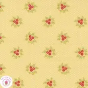 Moda FRUIT COCKTAIL 20464 18 Yellow Pineapple Floral FIG TREE Quilt Fabric