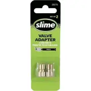 (6 Boxes) Slime 20270 Bicycle Tire Presta to Standard Schrader Valve Adapter