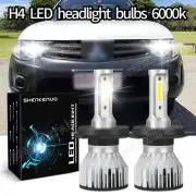 9003 H4 LED Headlight Bulb 6000K 3600lm Set for Mitsubishi Triton MN 2009-2015
