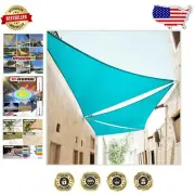 Waterproof 14' Turquoise Right Triangle Shade Sail - Custom Options Available