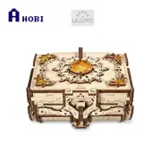 Made in UkraineUGears Amber Box Wooden Model Kit Mechanical Puzzle