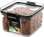 Sistema Ultra Tritan Airtight Pantry Storage Container | 400 Ml Square Food S...