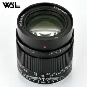 Wesley 35mm F0.95 Large Aperture Portrait Lens for Canon Sony Nikon Fuji Camera