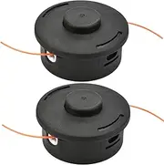 2 Pack 25-2 Trimmer Bump Head 4002 710 2108 for STIHL Weed Eater FS55 FS55R FS56 FS56RC FS70 FS70R FS80 FS85 FS90 FS90R FS91R FS94R FS100RX FS120 FS130 FS240 String Trimmers Replacement 4002 710 2191
