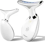 Facial Massager, 7-in-1 Skincare Tool, 3 Modes, Face Skin Care Tool for Double Chin, White