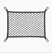 Car Boot Cargo Net Rear Trunk Stretch Organiser with Hooks Universal Fit Storage