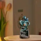 Backflow Incense Burner Hugging Lover Yoga Ornament Waterfall Incense Holder