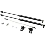 for SEAT Arona 2017-2023 SUV Front Hood Bonnet Modify Carbon Fiber Gas Struts Spring Shock Damper normal black