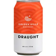 Golden Hills Brewery Draught Can 375mL