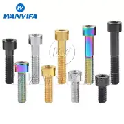 Wanyifa Titanium Bolt M10x20 25 30 35 40 45 50 55 60mm Socket Cap Hex Screws GR5
