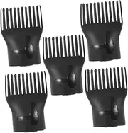ADOCARN 5pcs Hair Dryer Diffuser Comb Heat-resistant Styling Tool for Straightening and Detangling Compatible Hair Dryers for Curly and Wavy