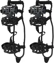 [Generic] Shoe Spikes for Snow and Ice | Anti-Skid Gripper Spikes 24 Spikes Ice Cleats | Steel Climbing Crampons Anti-Slip Snow Grips for Hiking & Fishing