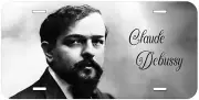 Claude Debussy Novelty Car License Plate