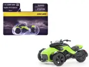 Can-Am Spyder F3-S Special 3-Wheel Motorcycle Manta Green 1/32 Diecast Model
