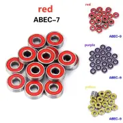 Professional Grade ABEC7ABEC9 Skateboard Roller Bearings for Smooth Riding