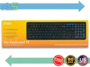 ZAGG Pro Keyboard 17 - 17" Wireless Charging Desktop Keyboard for Windows, macOS