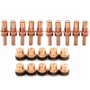 20PK 177896 177895 Plasma Electrodes Nozzle For Miller ICE-80C ICE-80CM Torch