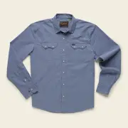 Howler Brother's Crosscut Snapshirt : Blue Chambray