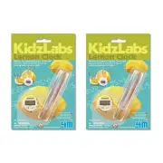 2x 4M 5y+ Educational Kids/Children Learning Activity Toy KidzLabs Lemon Clock