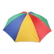 Waterproof Rain Umbrella Hat Foldable Small Fishing Anti-Sun Head Cap Portable