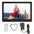 US Plug Digital Photo Frame Multifunction 13in HD LED Display Electric Photo Kit