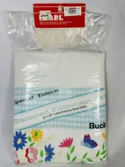 Pillowcase Pair Special Edition Bucilla Floral Butterfly Vintage