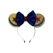 Princess Minnie Mickey Mouse Ears Handmade headband