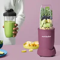 在飛比找momo購物網優惠-【美國NutriBullet】600W高效營養果汁機(藕紫色
