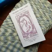 LWB Photocopy Of Rider & Company Vintage Tarot Cards Little White Book The World